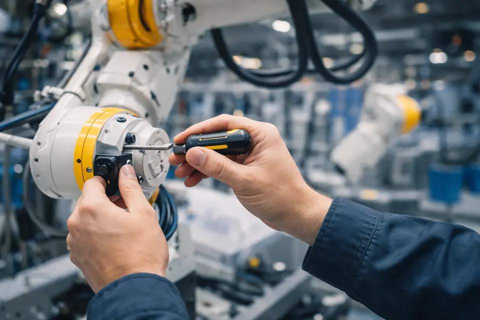 Сервис и ремонт промышленных роботов