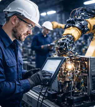 Сервис промышленных роботов